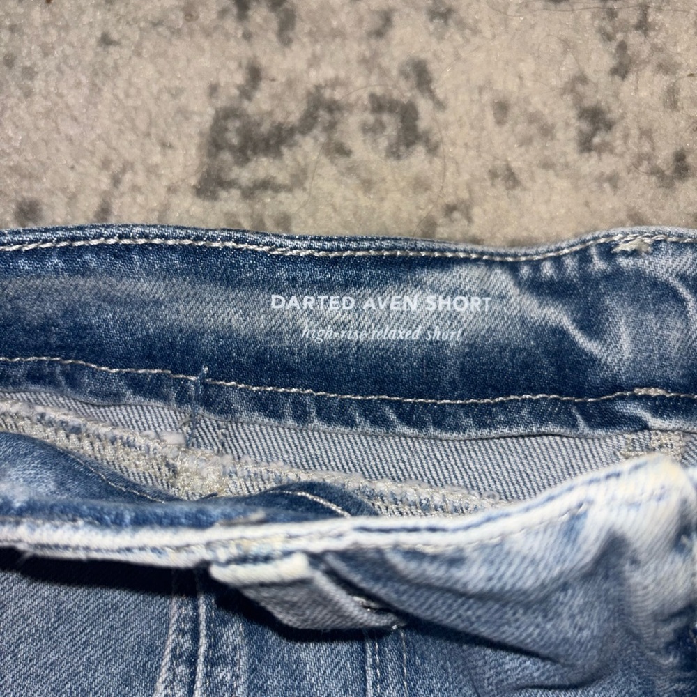 AG Darted Denim Women's Shorts - Picture 5 of 9